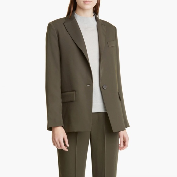Vince Jackets & Blazers - Vince - Boyfriend Blazer - Deep Laurel (Green)
